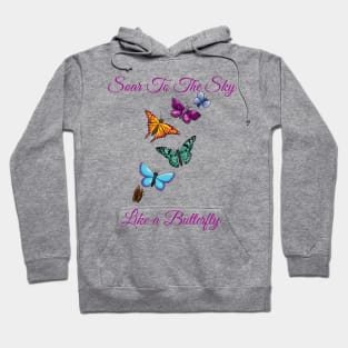 Butterflies T Shirt Hoodie